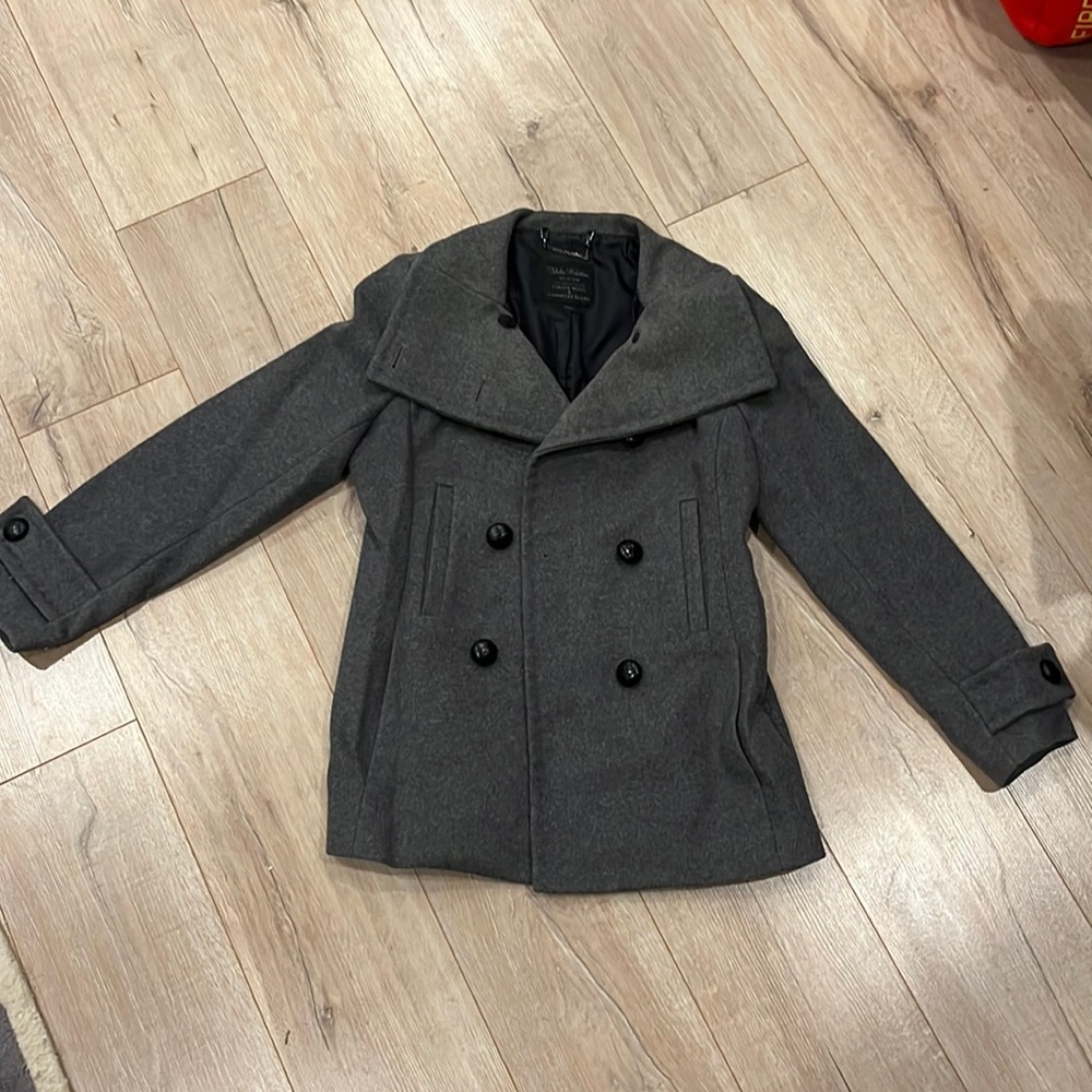 Aritzia Talula Babaton Pea Coat Wool/Cashmere